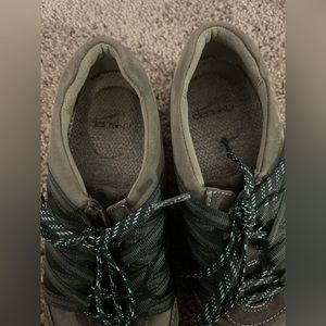 Dansko athletic shoes, size 37…US 7.5/8. Gently used. Suede.